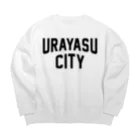 JIMOTOE Wear Local Japanの浦安市 URAYASU CITY Big Crew Neck Sweatshirt