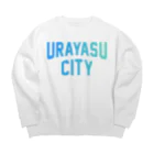 JIMOTO Wear Local Japanの浦安市 URAYASU CITY ビッグシルエットスウェット