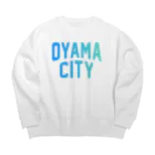 JIMOTO Wear Local Japanの小山市 OYAMA CITY ビッグシルエットスウェット