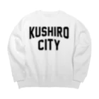 JIMOTOE Wear Local Japanの釧路市 KUSHIRO CITY Big Crew Neck Sweatshirt