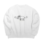 T3.（ティースリー）のカメレオンキャラクタービッグシルエットスウェット Big Crew Neck Sweatshirt