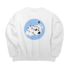 NEKOGASUKINAHITO-ねこがすきなひと-のねこのポンズちゃん Big Crew Neck Sweatshirt