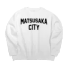 JIMOTO Wear Local Japanの松阪市 MATSUSAKA CITY ビッグシルエットスウェット