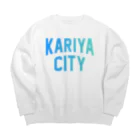 JIMOTOE Wear Local Japanの刈谷市 KARIYA CITY Big Crew Neck Sweatshirt