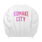 JIMOTO Wear Local Japanの小牧市 KOMAKI CITY ビッグシルエットスウェット