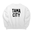 JIMOTO Wear Local Japanの多摩市 TAMA CITY ビッグシルエットスウェット