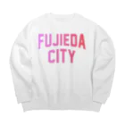 JIMOTOE Wear Local Japanの藤枝市 FUJIEDA CITY Big Crew Neck Sweatshirt