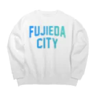 JIMOTOE Wear Local Japanの藤枝市 FUJIEDA CITY Big Crew Neck Sweatshirt