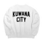 JIMOTOE Wear Local Japanの桑名市 KUWANA CITY Big Crew Neck Sweatshirt