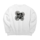 まなもものもののdis Big Crew Neck Sweatshirt