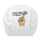 DRIPPEDのHAND SPINNER-ハンドスピナー- Big Crew Neck Sweatshirt