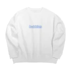 bubblesのロゴスウェット Big Crew Neck Sweatshirt