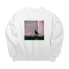 Kudouの占い師の雨宿り Big Crew Neck Sweatshirt