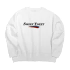 moiのSweet Tweet🍰 Big Crew Neck Sweatshirt