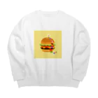 ないものねだりのおいしい山登り Big Crew Neck Sweatshirt