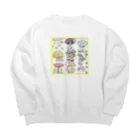 at CherrYのきのこーず Big Crew Neck Sweatshirt