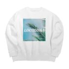 LOCOLOHAのLOCOLOHA Big Crew Neck Sweatshirt