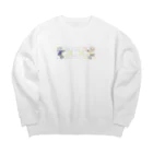 小鳥遊の戦友 Big Crew Neck Sweatshirt