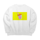 OTogiのOTogiDrinkスウェット Big Crew Neck Sweatshirt