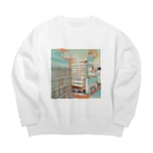 お村ヴィレッジのodekake Big Crew Neck Sweatshirt