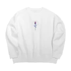 ∞ すてきな偶然 ∞のくりっくのとげ Big Crew Neck Sweatshirt