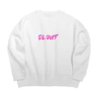 Clout のcloutロゴスウェット Big Crew Neck Sweatshirt