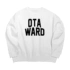 JIMOTO Wear Local Japanの大田区 OTA WARD ビッグシルエットスウェット