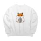 KAMAP ＆ Ricaの【KAMAP】ゴルハムちゃんとおっきなヒマ種 Big Crew Neck Sweatshirt