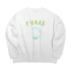 NIKORASU GOの夏おすすめ！ビール党専用Tシャツ「ぷはあ」（Tシャツ・パーカー・グッズ・ETC） Big Crew Neck Sweatshirt