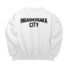 JIMOTOE Wear Local Japanの東大阪市 HIGASHI OSAKA CITY Big Crew Neck Sweatshirt