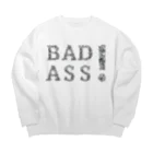 SANKAKU DESIGN STOREのからくりナットでBAD ASS! ビッグシルエットスウェット