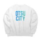 JIMOTOE Wear Local Japanの大津市 OTSU CITY Big Crew Neck Sweatshirt