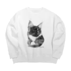 CHATONのメインクーン☆LaLa　ビッグシルエットスウェット Big Crew Neck Sweatshirt