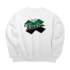 【FUKA FAM!】suzuri店のバッテン Big Crew Neck Sweatshirt