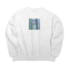 chikichanのsibuya Big Crew Neck Sweatshirt