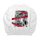 漣帽商店のれんれん応援グッズ Big Crew Neck Sweatshirt