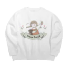 marutruckのまるちゃん Big Crew Neck Sweatshirt