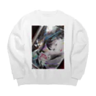 おの月夜の宴 Big Crew Neck Sweatshirt