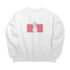 Tなかのゆるふわ Big Crew Neck Sweatshirt