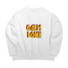 The ink and bottleのCalm down  Big Crew Neck Sweatshirt