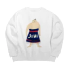 aeiuoのSUMO Big Crew Neck Sweatshirt