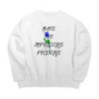 Make The Impossible possible のMake The Impossible possible Big Crew Neck Sweatshirt