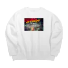 さかなや実験室のget ready Big Crew Neck Sweatshirt