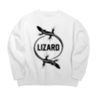 DRIPPEDのLIZARD-トカゲ- Big Crew Neck Sweatshirt