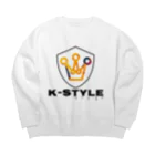 xMaRiax K-STYLEの K-STYLE Big Crew Neck Sweatshirt