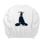 POLAR BEARの興味を示した　シャチ Big Crew Neck Sweatshirt