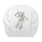 ころろの浮遊 Big Crew Neck Sweatshirt