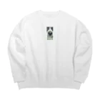 litol_toothのリトルバーニー Big Crew Neck Sweatshirt