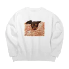 lovedogsの#Lovedog (めろver.) Big Crew Neck Sweatshirt