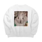 ぷっぷぅのうさぎのぷぷちゃん(男の子) Big Crew Neck Sweatshirt